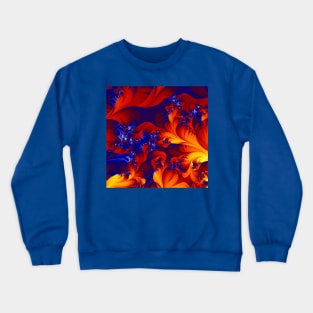 red, blue and yellow Crewneck Sweatshirt